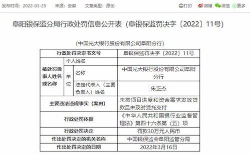 银行高管终身禁业敲响警钟 光大阜阳分行原行长邵杰受贿案揭示金融外包风险